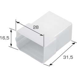 obudowa 4-krotna E2,5 100 szt